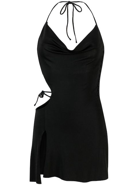 Danielle Guizio cut-out low-back minidress