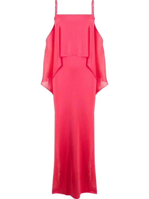 Robe volantée à épaules dénudées - TOM FORD - Modalova