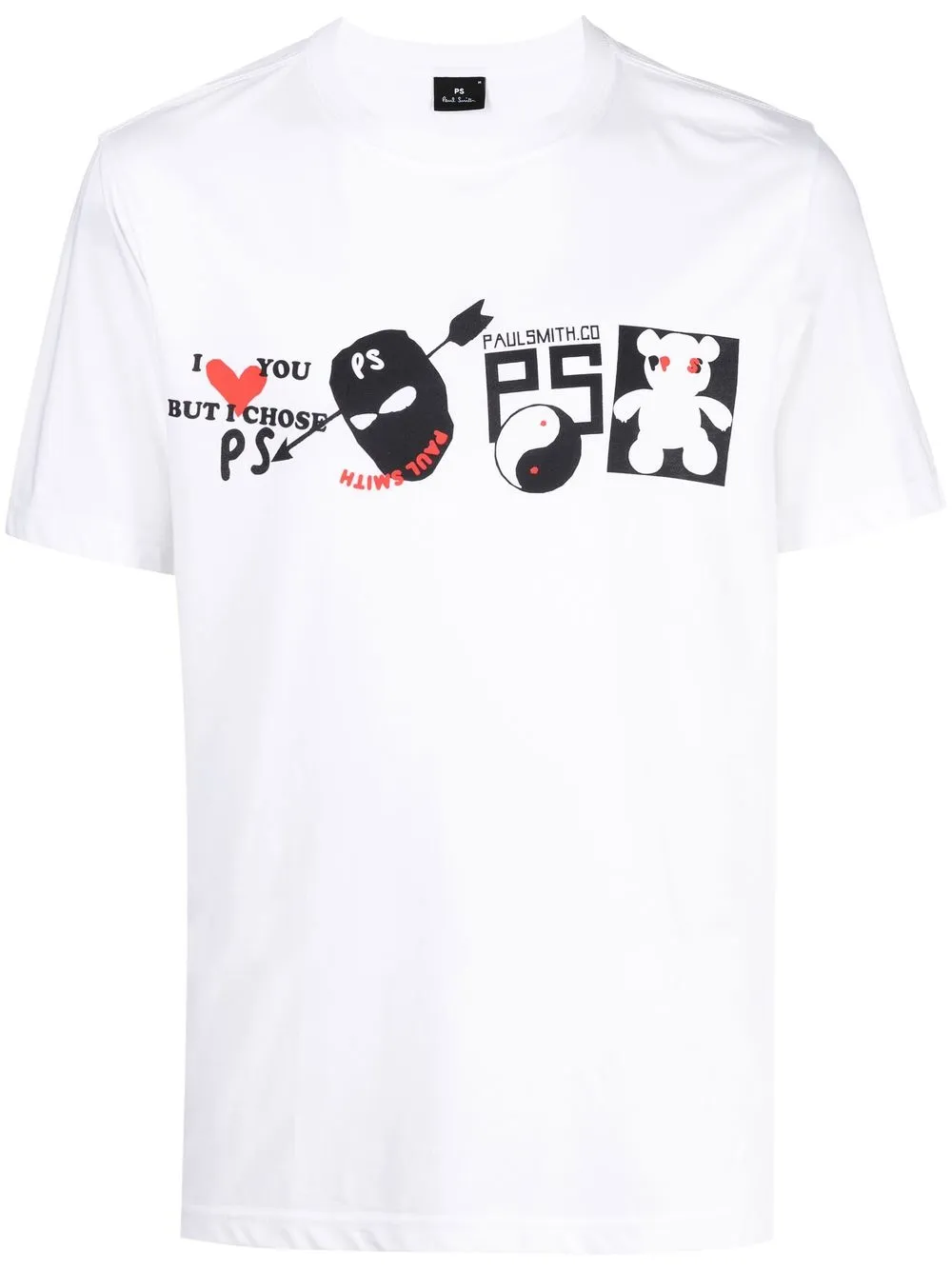 

PS Paul Smith graphic-print T-shirt - White