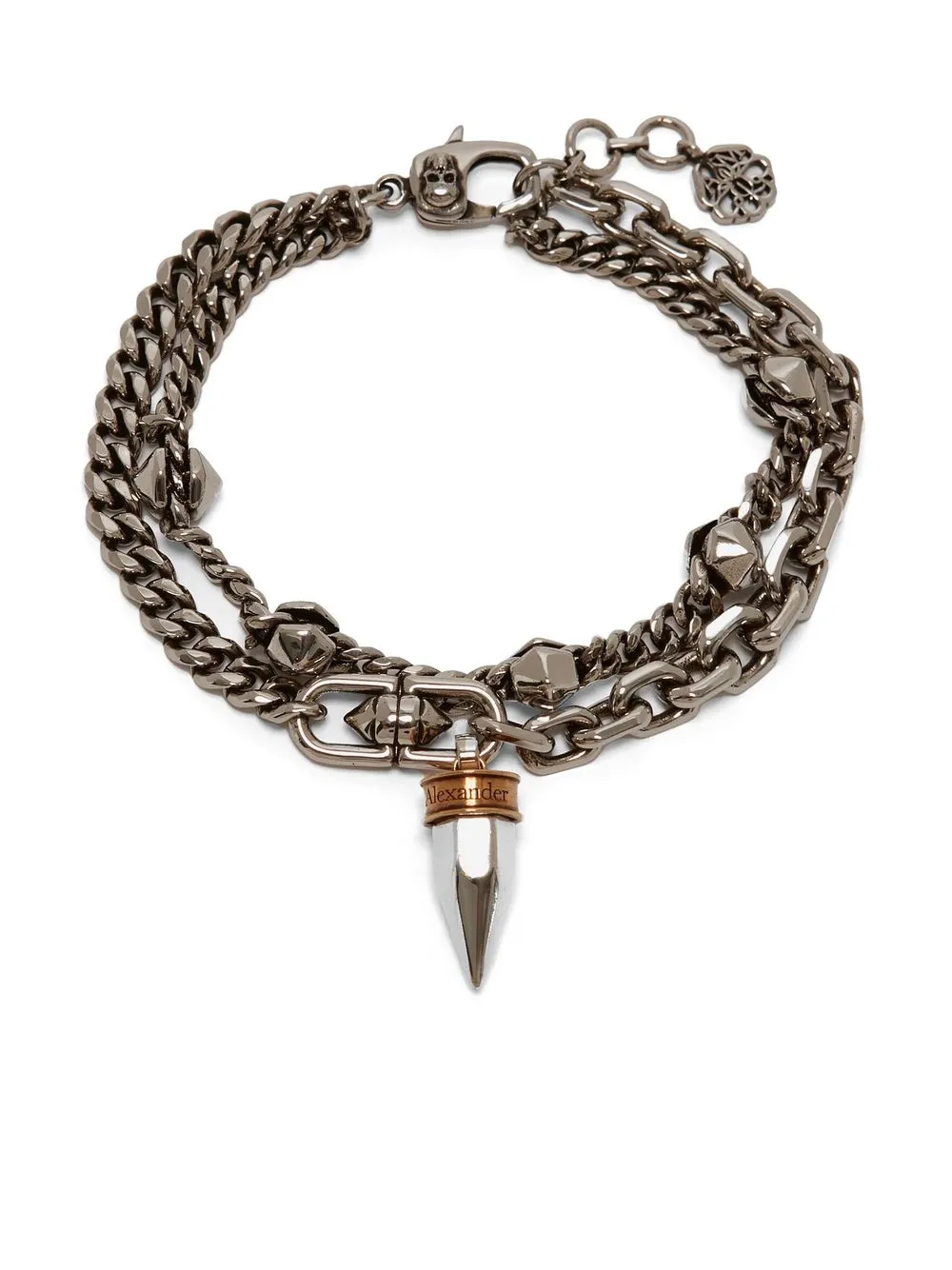 

Alexander McQueen Punk Stud bracelet - Silver