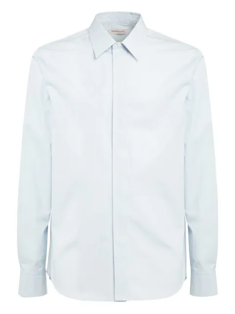 Alexander McQueen concealed placket shirt