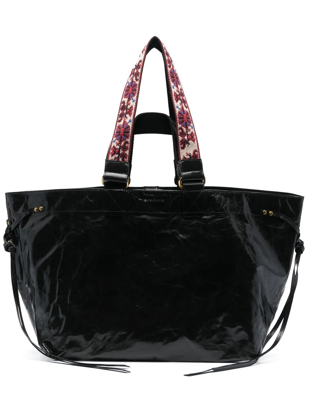 

Isabel Marant Wardy contrast-trim tote bag - Black