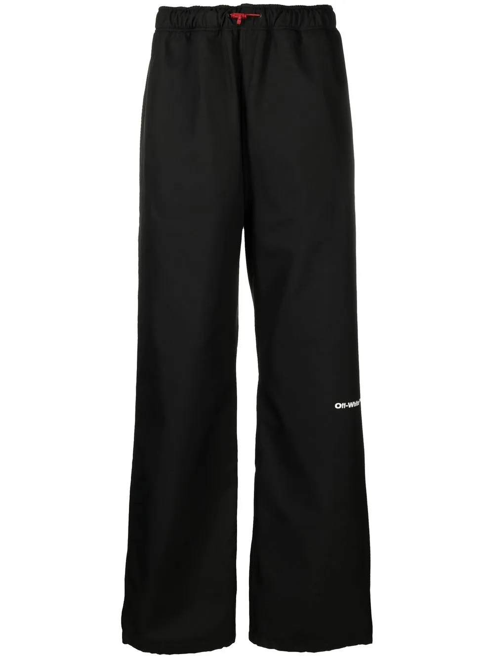 

Off-White logo-print track pants - Black