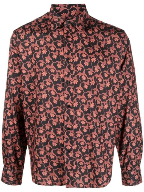 Viktor & Rolf floral-print button-up shirt