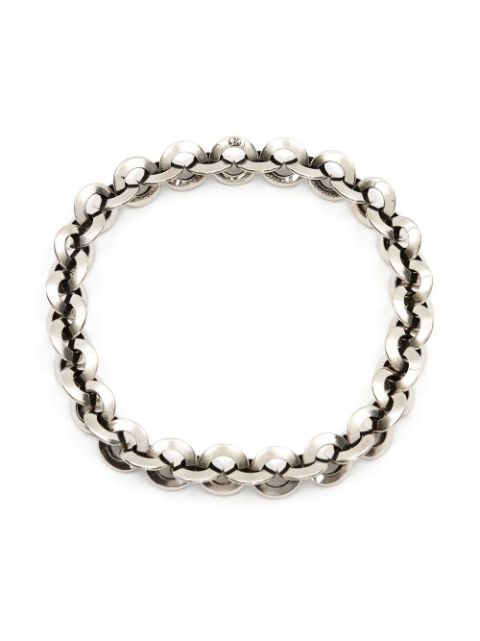 Alexander McQueen Eyelet chain choker necklace Women