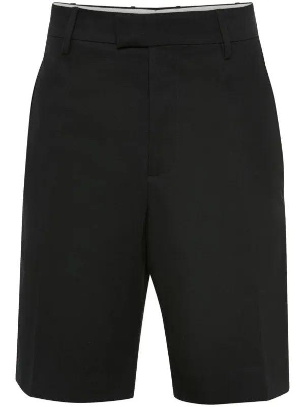 Alexander McQueen テーラード バミューダショーツ | ブラック 