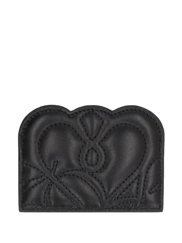 Alexander McQueen Seal カードケース | ブラック | FARFETCH JP