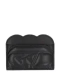 Alexander McQueen Seal logo quilted cardholder - Black