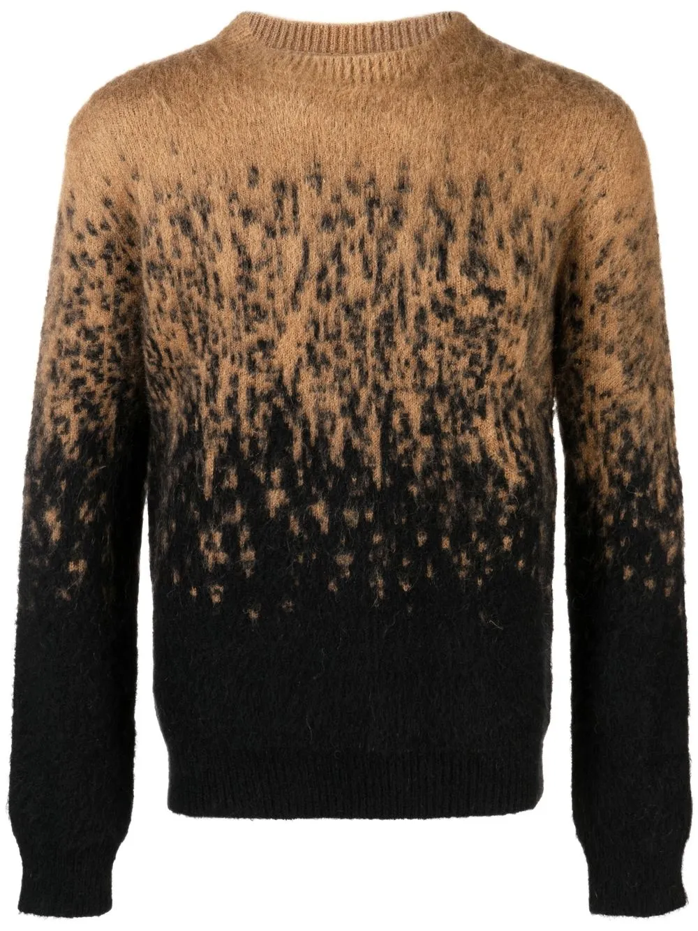 

Salvatore Santoro leopard-print jumper - Marrón