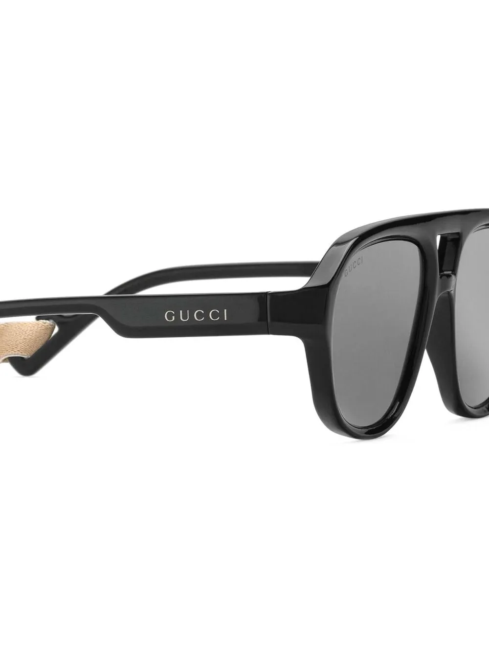 Gucci Eyewear Lentes De Sol Espejados Con Armazón Estilo Piloto Farfetch
