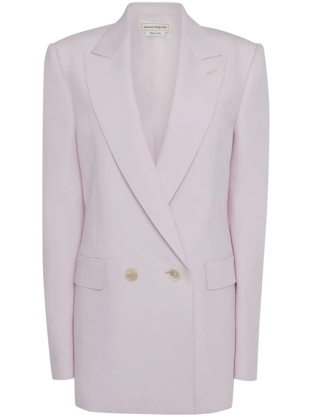 ALEXANDER MCQUEEN DOUBLE-BREASTED WOOL BLAZER