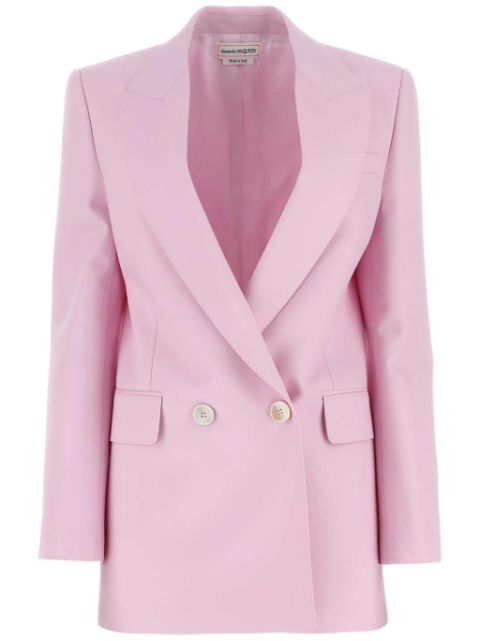 Alexander McQueen double-breasted wool blazer Women