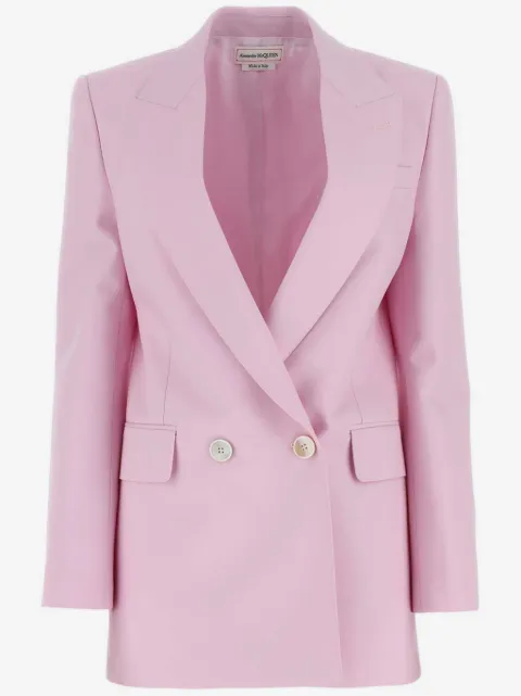 Alexander McQueen double-breasted wool blazer