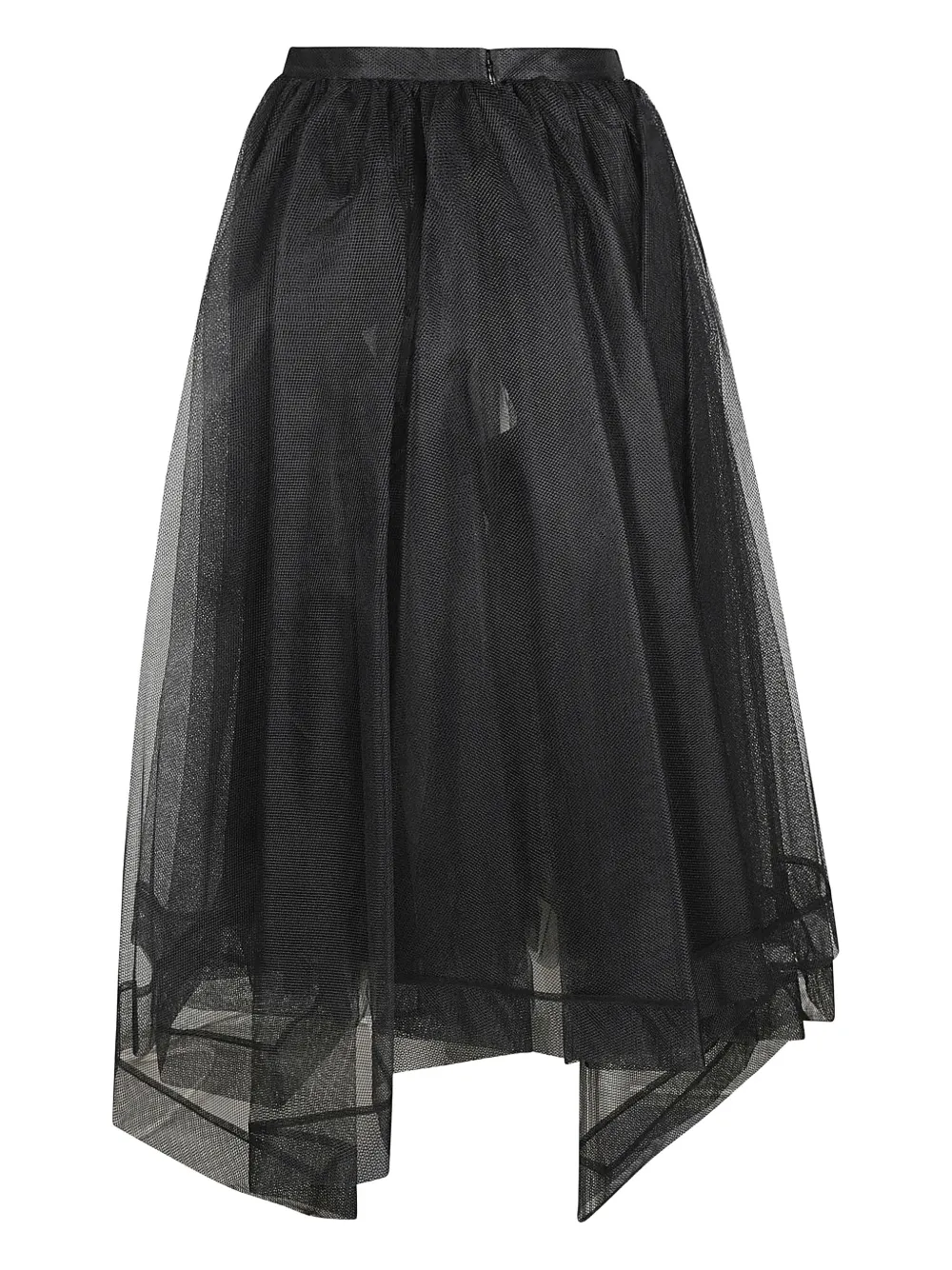  Alexander Mcqueen Asymmetrischer Rock   Schwarz 