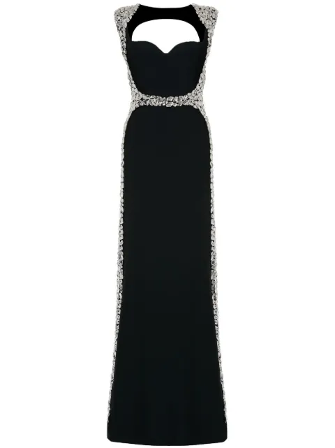 Alexander McQueen Crystal Shard Harness gown