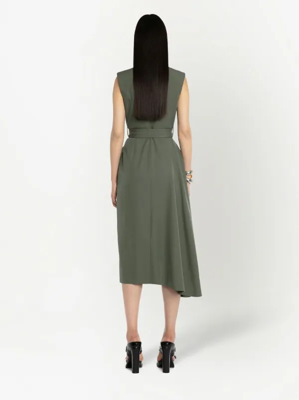 green alexander mcqueen dress Bella Notte Bohéme Slip Dress