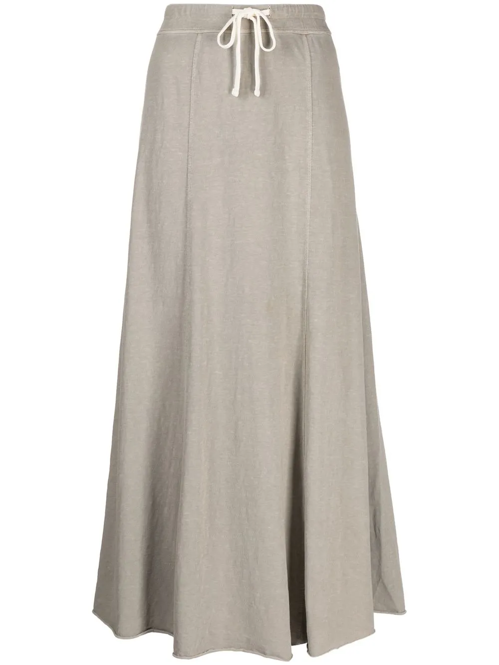 

James Perse drawstring maxi skirt - Grey