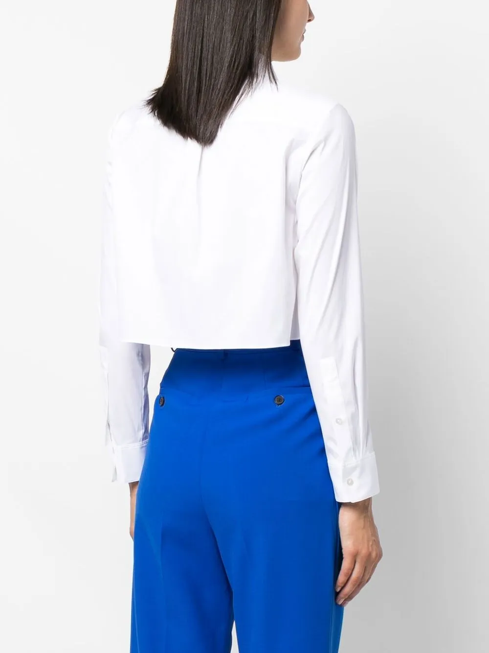 Theory Cropped buttonup Shirt Farfetch