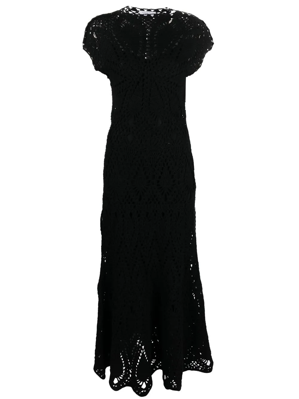 

Gabriela Hearst opne-knit maxi dress - Black