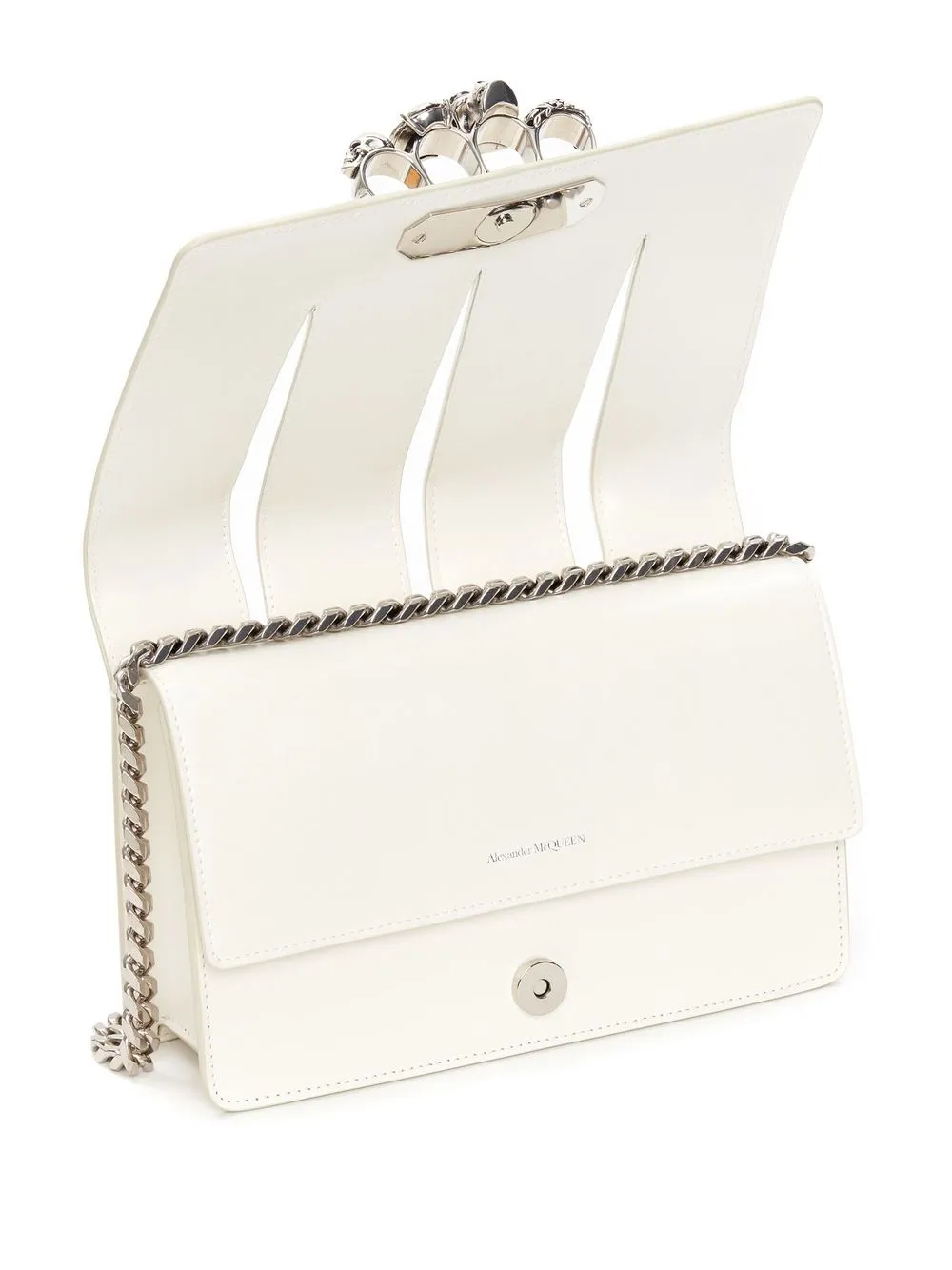 Alexander mcqueen top white bag