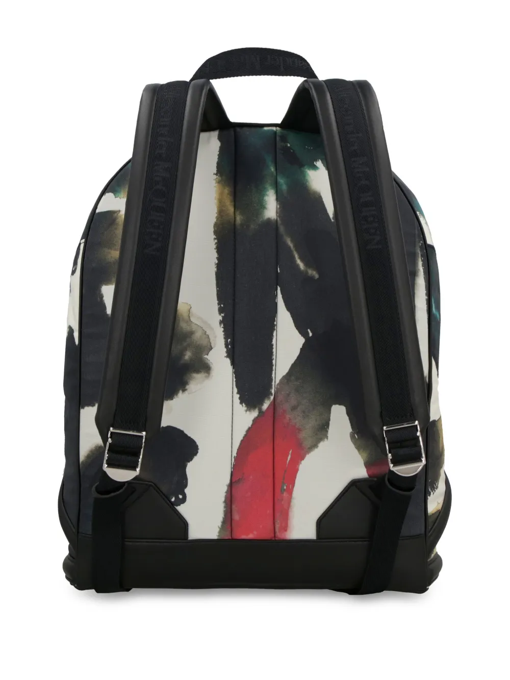 Alexander McQueen mochila con estampado abstracto | Image 2