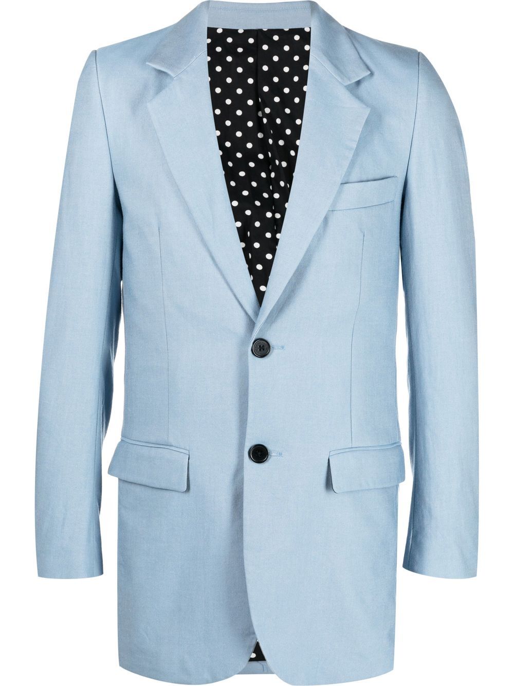 Viktor & Rolf Single-breasted Suit Jacket In Blau