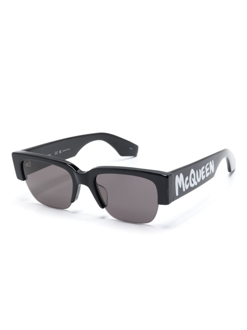 Alexander McQueen Eyewear half-rim sunglasses Men