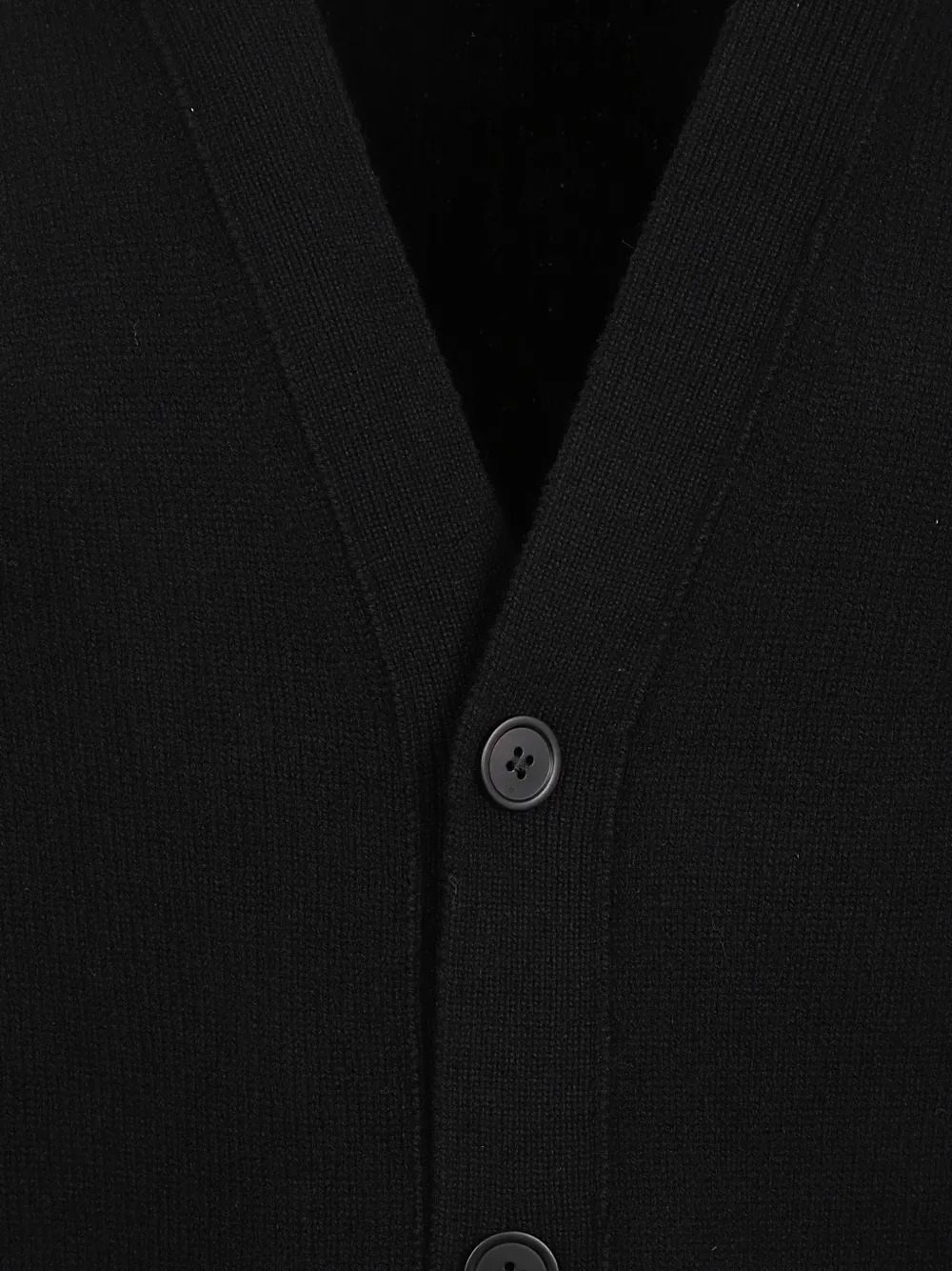  Alexander Mcqueen Cardigan Mit V Ausschnitt   Schwarz 