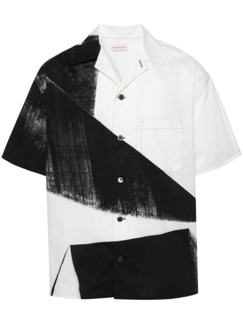 Alexander McQueen colourblock shirt Men