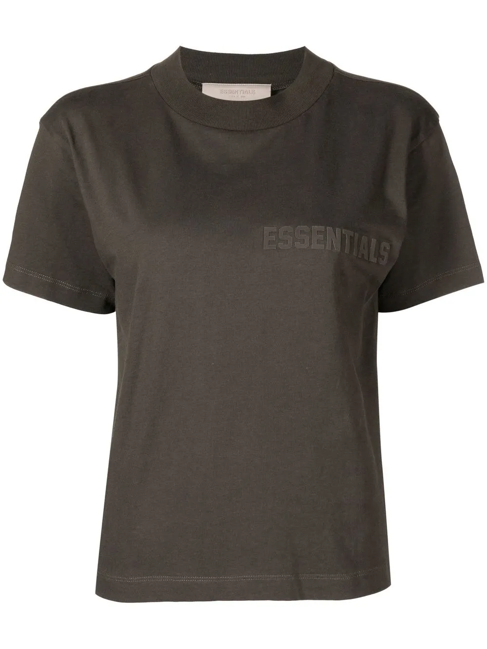

FEAR OF GOD ESSENTIALS logo-print detail T-shirt - Brown