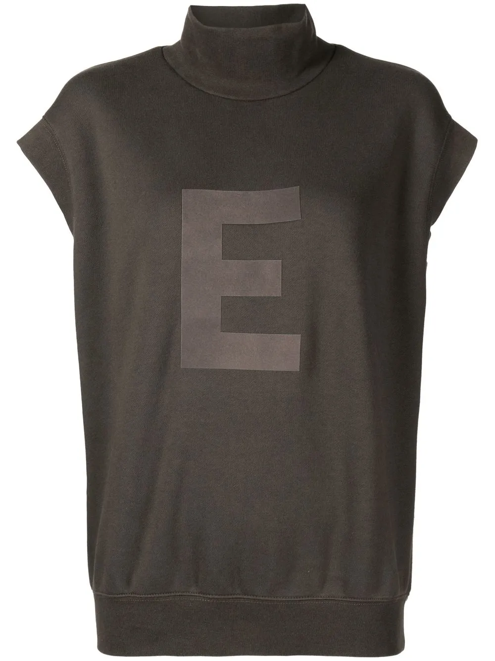 

FEAR OF GOD ESSENTIALS top con estampado E - Marrón