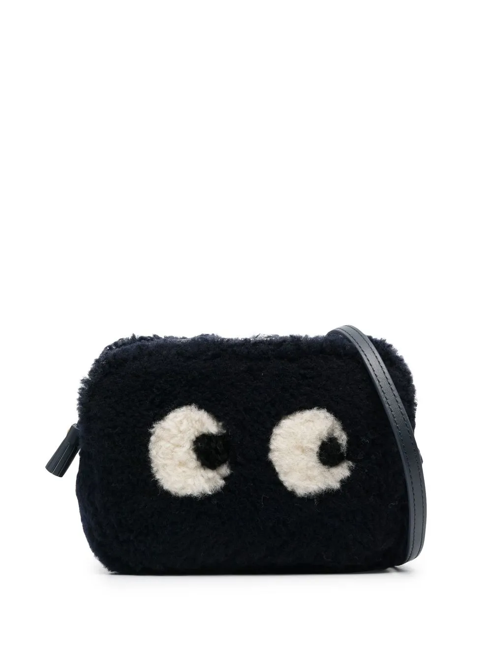 

Anya Hindmarch shearling crossbody bag - Black