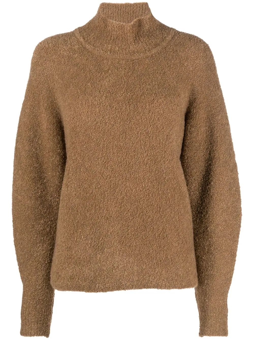 

Theory high neck knitted jumper - Brown