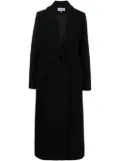 LOEWE single-breasted wool coat - Black