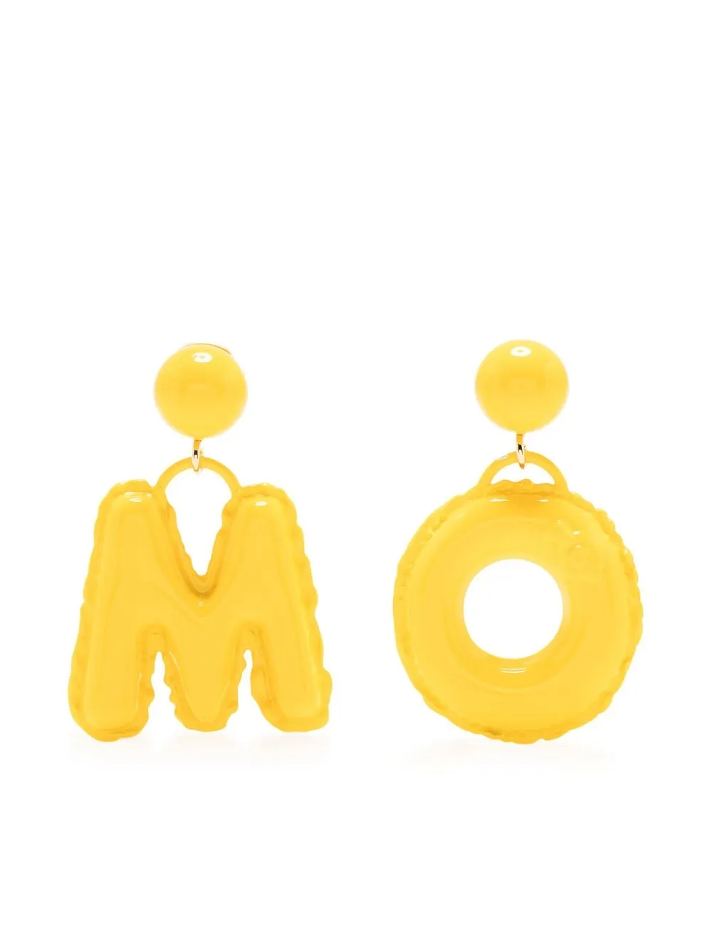 

Moschino aretes Letter - Amarillo