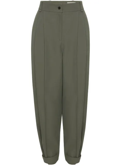 Alexander McQueen high-waist tapered  trousers