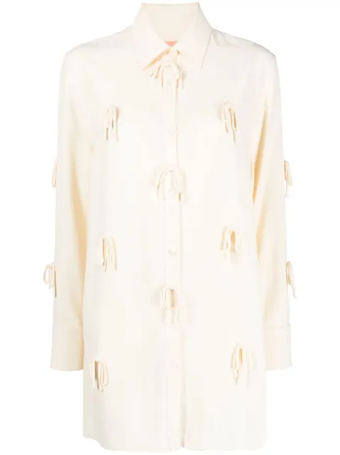 Viktor & Rolf camisa con botones y detalle de moño