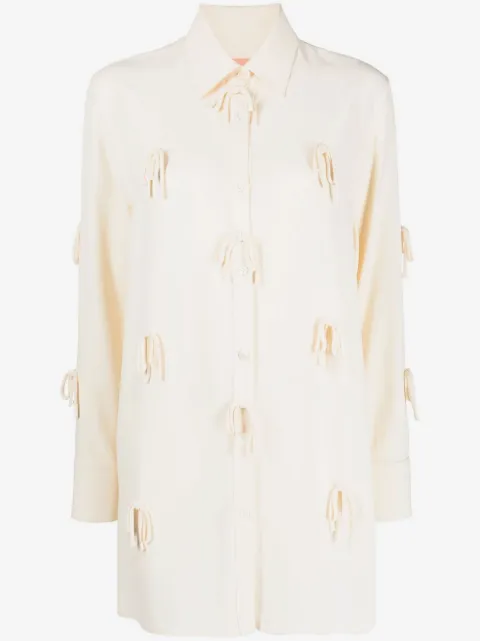 Viktor & Rolf bow-detail button-front shirt