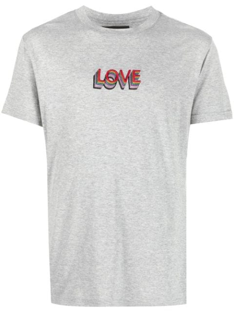 Viktor & Rolf t-shirt en coton mélangé à imprimé Love