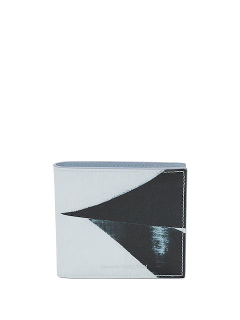 Alexander McQueen cartera con motivo de pintura 8CC 