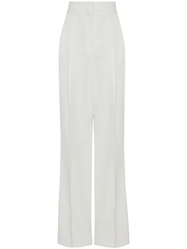 Alexander McQueen high-waist Wide Leg Trousers - Farfetch