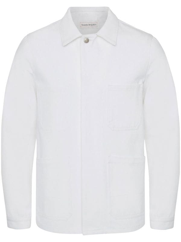Alexander McQueen Cotton long-sleeved Shirt - Farfetch