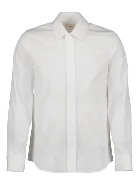 Alexander McQueen cotton long-sleeved shirt