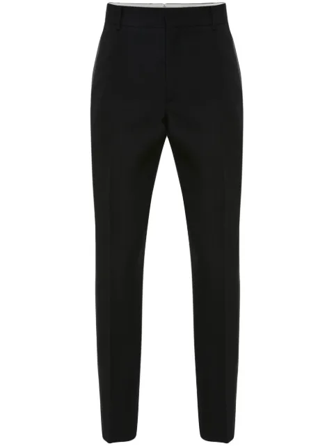 Alexander McQueen slim-cut woollen trousers