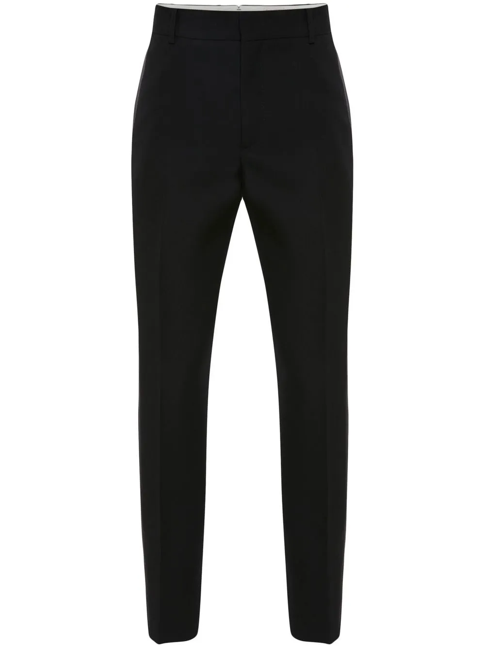 Alexander Mcqueen Hose Mit Schmalem Schnitt In Black