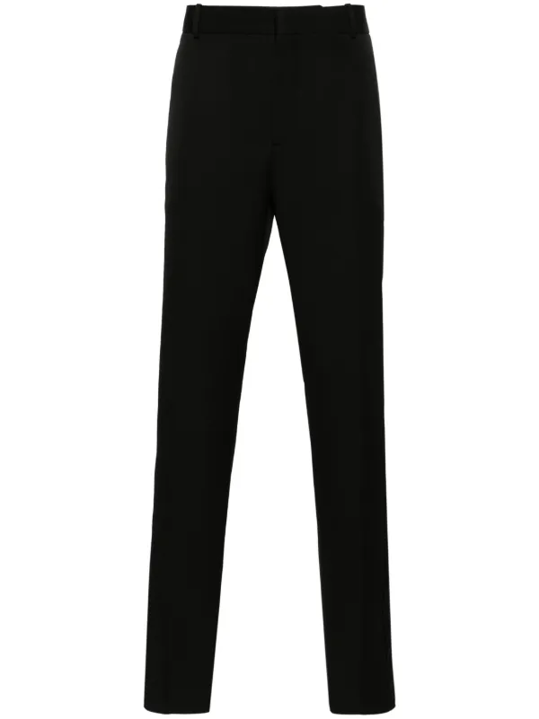 ボトムスその他 Alexander McQueen Black tailored trousers in wool Black Tailored Trousers in Wool – MAYFEYR