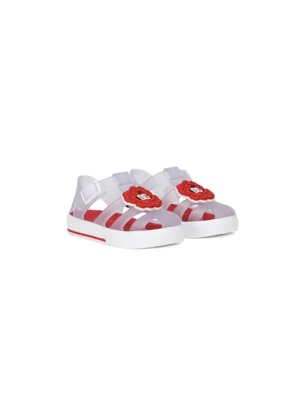 flower jelly shoes
