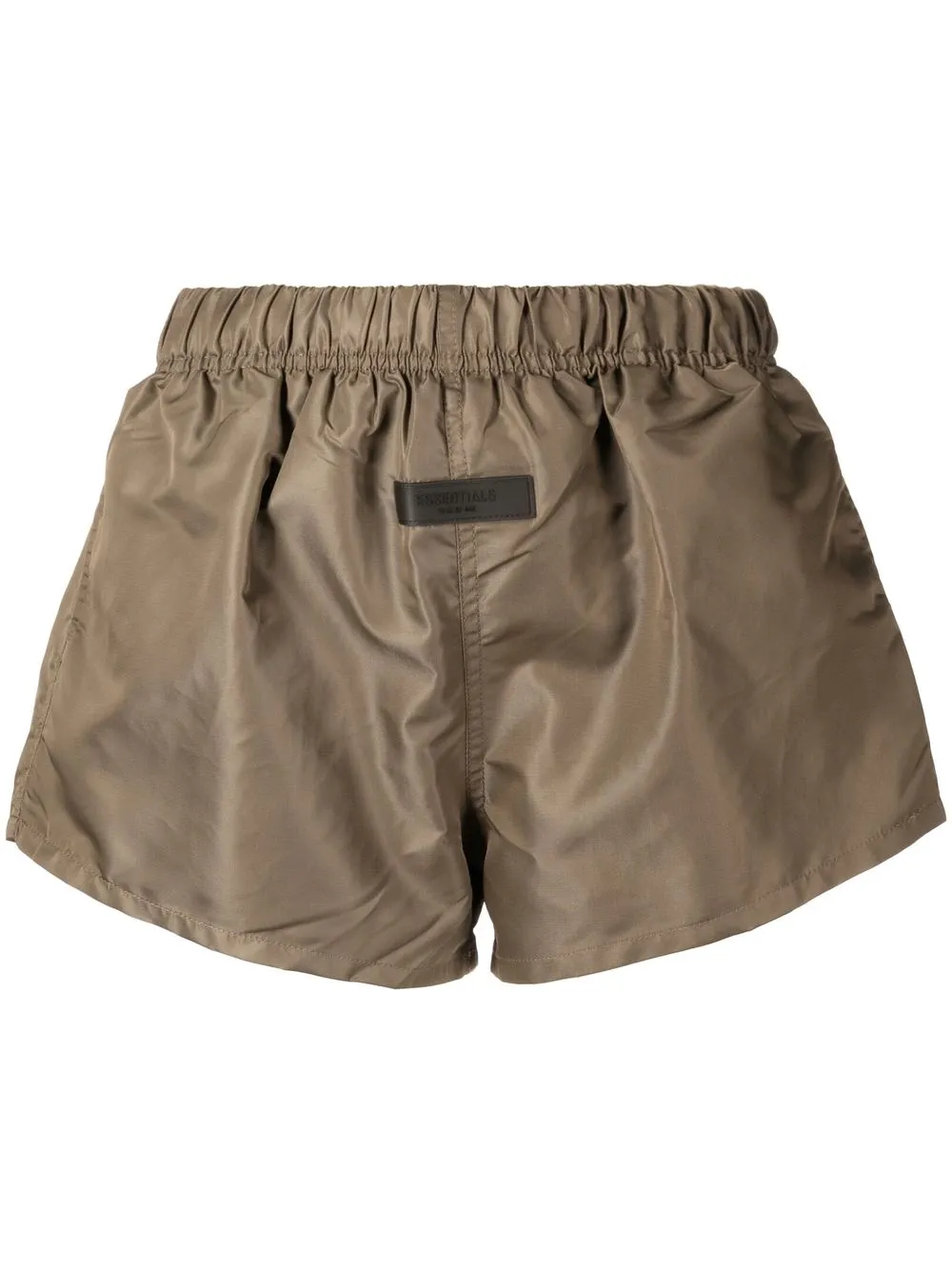 

FEAR OF GOD ESSENTIALS logo-patch detail shorts - Brown