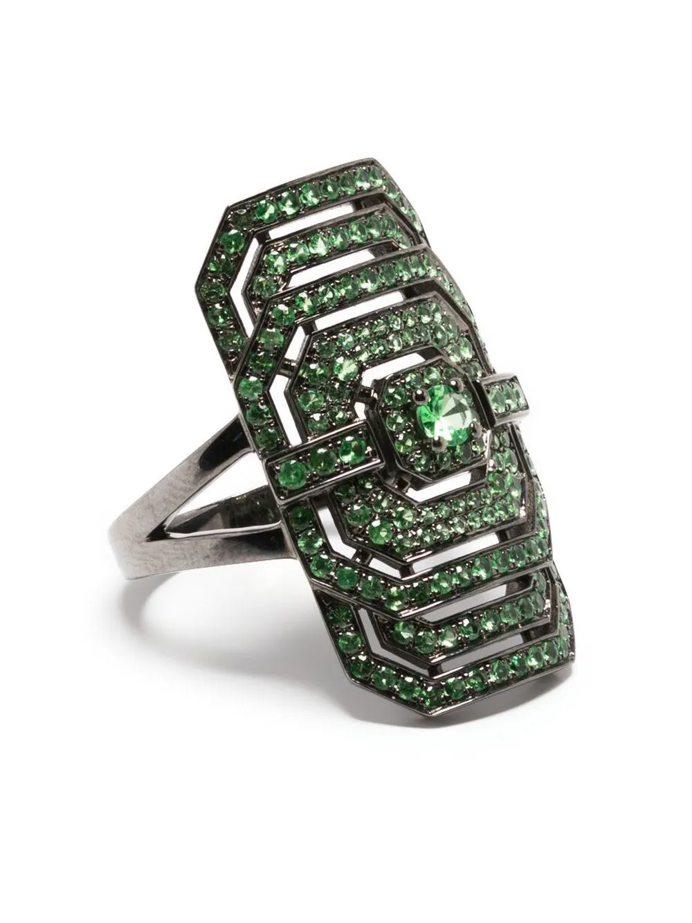 STATEMENT PARIS My Way tsavorite ring | Green | Image 1