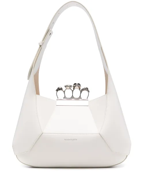 Sac cabas Jewelled Hobo en cuir - Alexander McQueen - Modalova